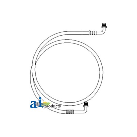 A & I Products Line, Rec/Drier Outlet Line 14" x14" x2" A-131249A2